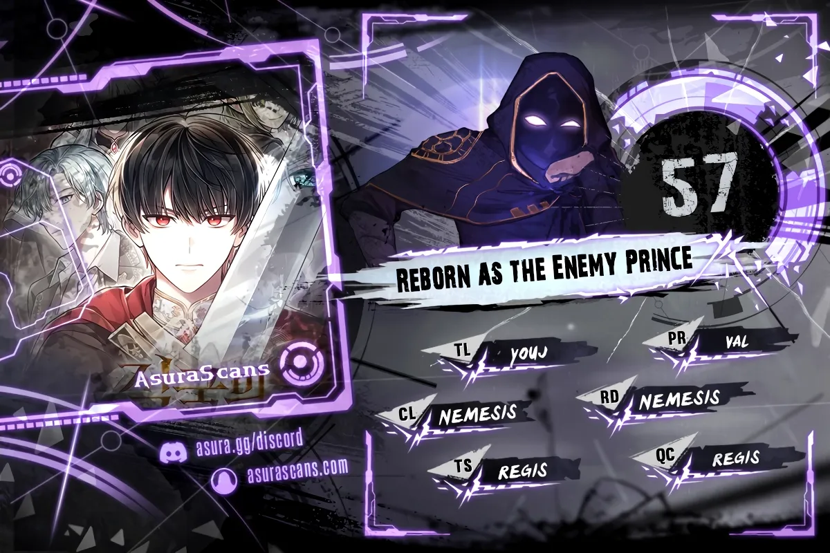 Reborn as the Enemy Prince chapter 57 page 1