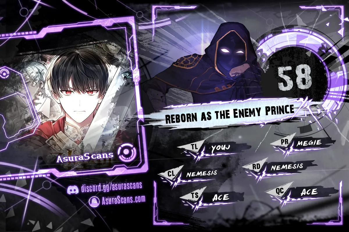Reborn as the Enemy Prince chapter 58 page 1