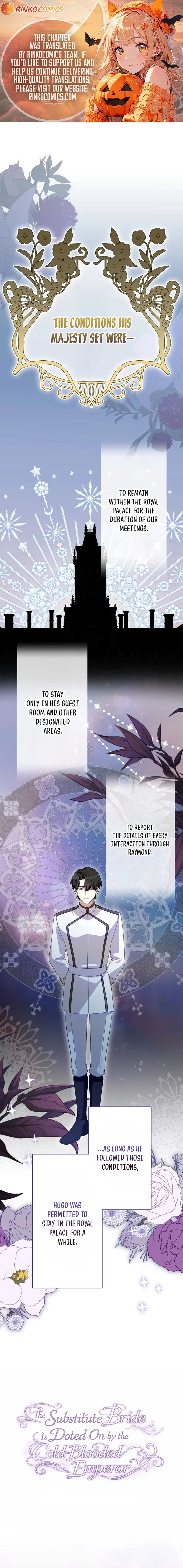 The Substitute is Doted on by the Cold-Hearted Majesty chapter 35 page 2
