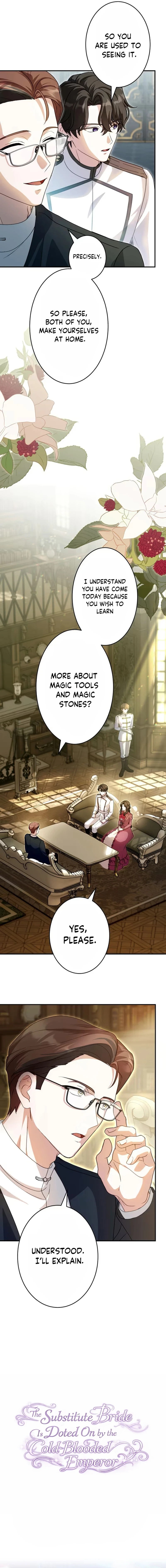 The Substitute is Doted on by the Cold-Hearted Majesty chapter 36 page 4
