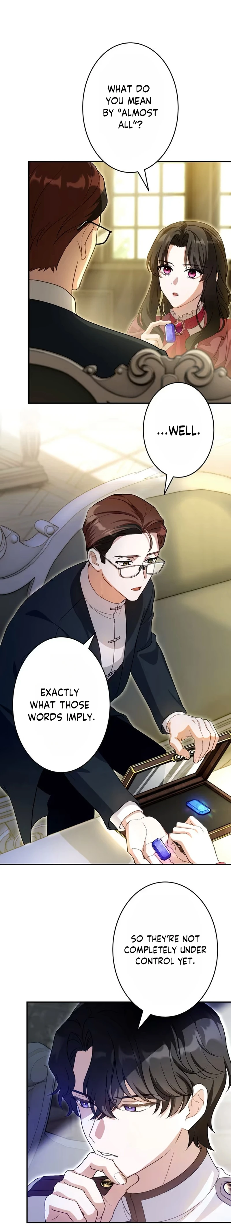 The Substitute is Doted on by the Cold-Hearted Majesty chapter 36 page 8