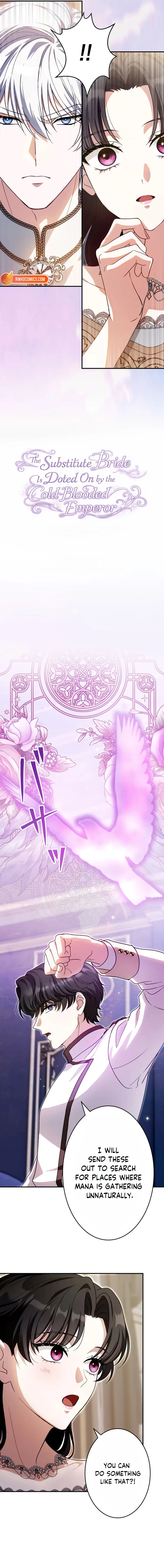 The Substitute is Doted on by the Cold-Hearted Majesty chapter 38 page 3