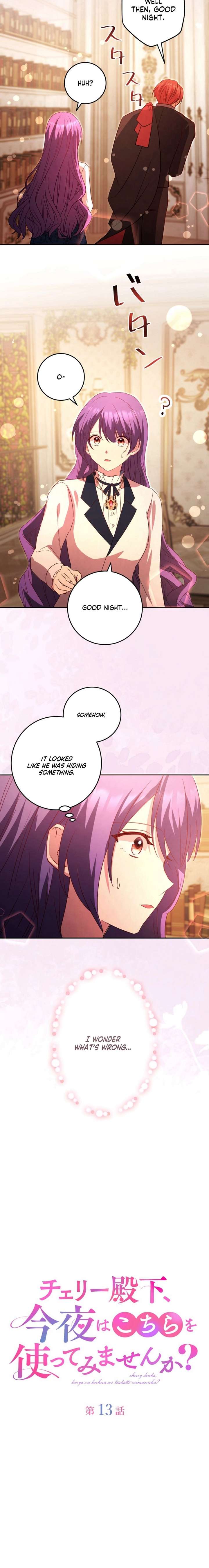 Your Highness, Won’t You Try This Tonight? chapter 13 page 4