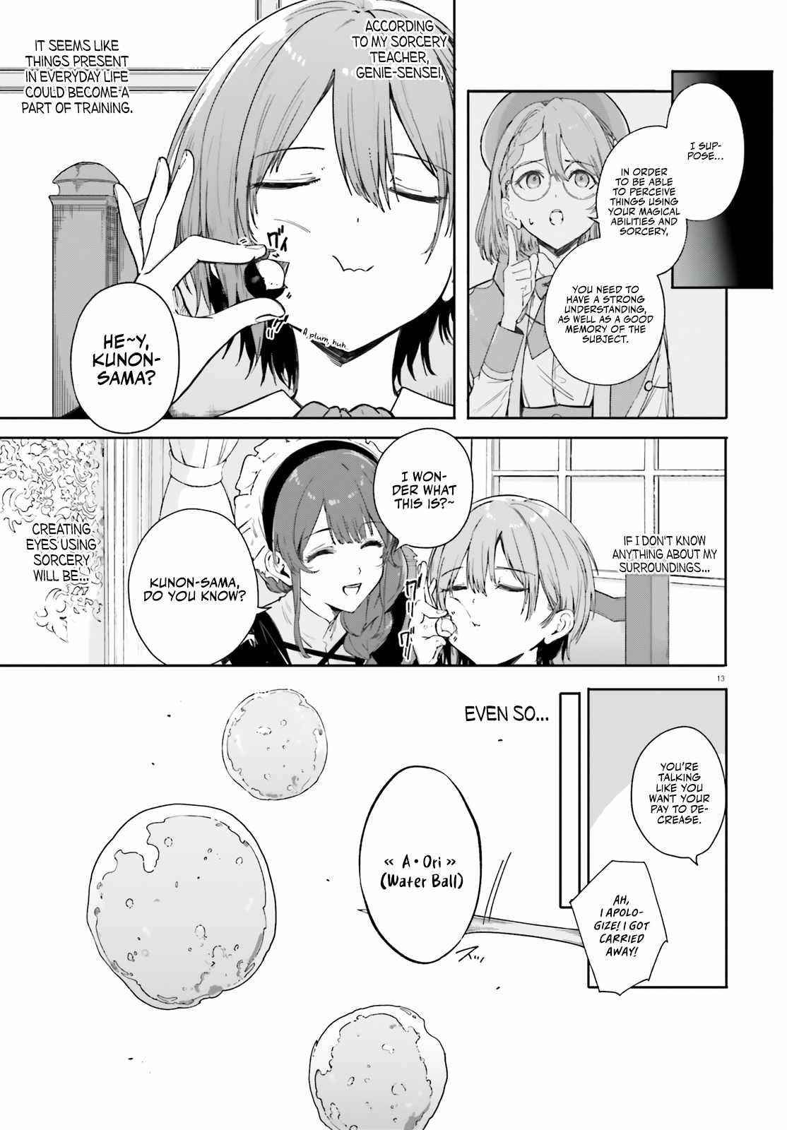 Kunon the Sorcerer Can See Through chapter 1 page 11