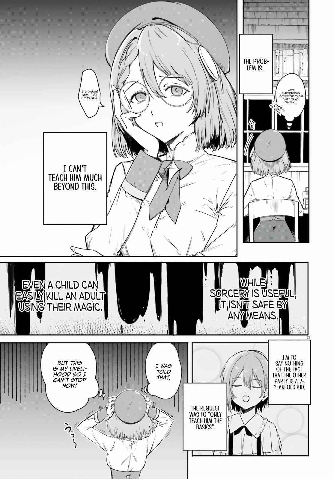 Kunon the Sorcerer Can See Through chapter 1 page 21