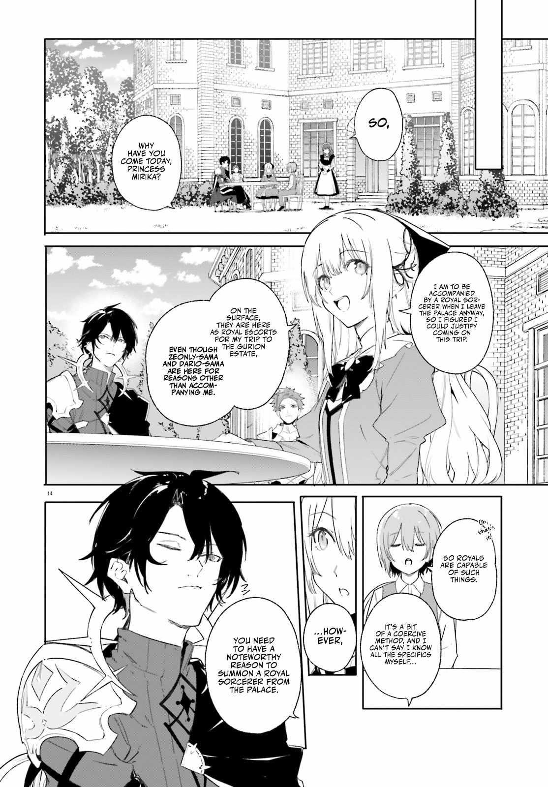 Kunon the Sorcerer Can See Through chapter 10 page 14