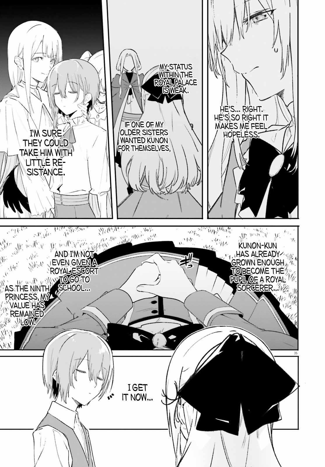 Kunon the Sorcerer Can See Through chapter 10 page 35