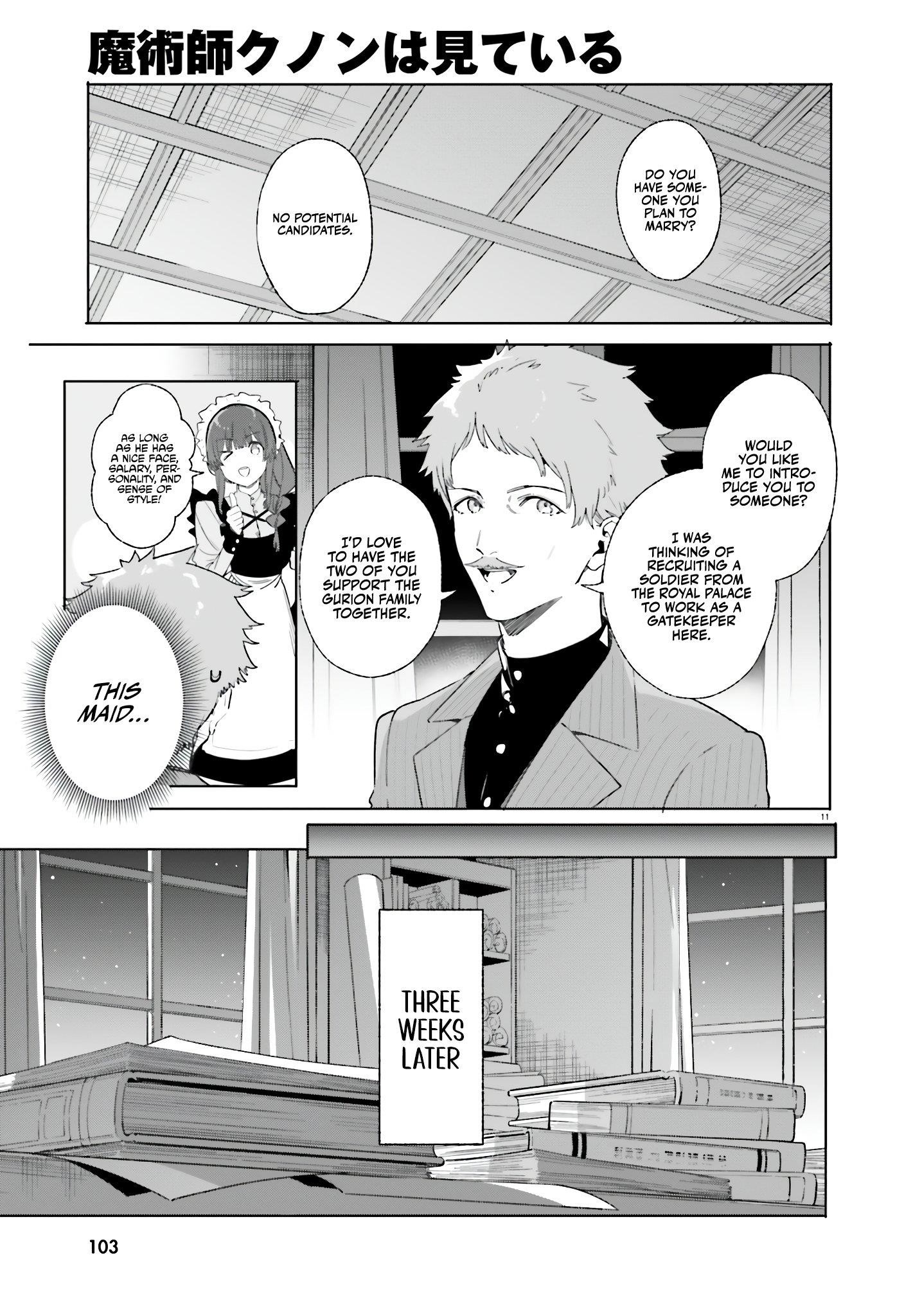 Kunon the Sorcerer Can See Through chapter 12 page 11