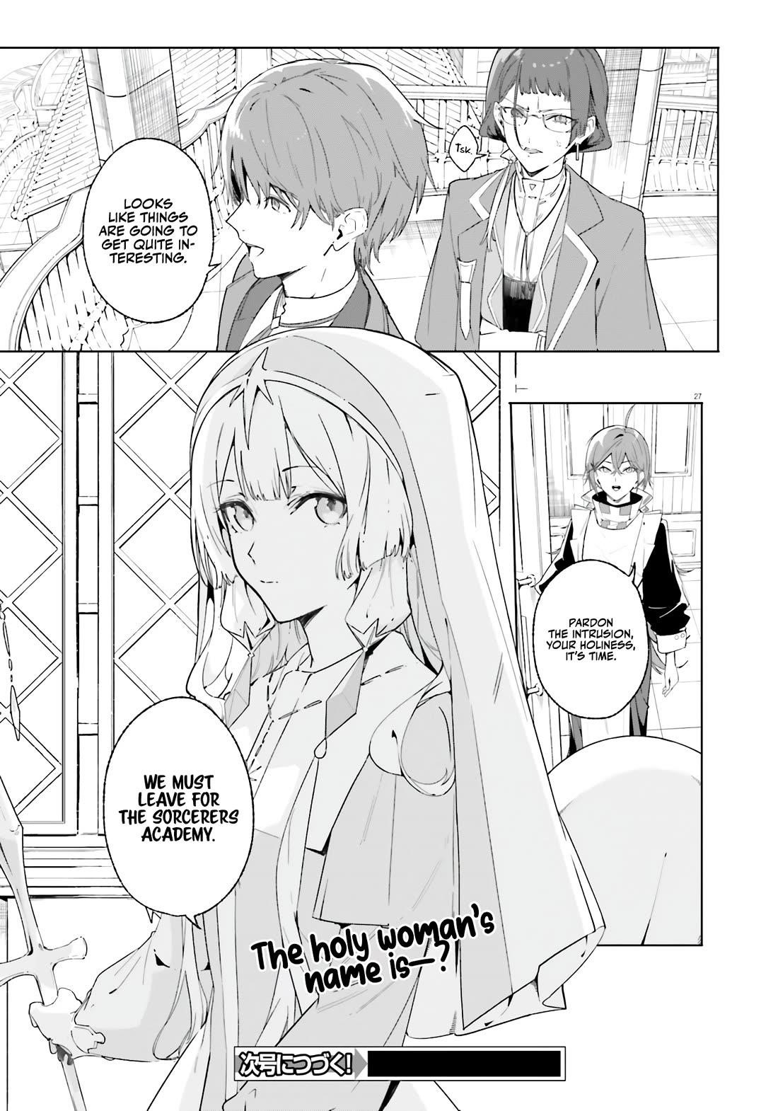 Kunon the Sorcerer Can See Through chapter 13 page 28