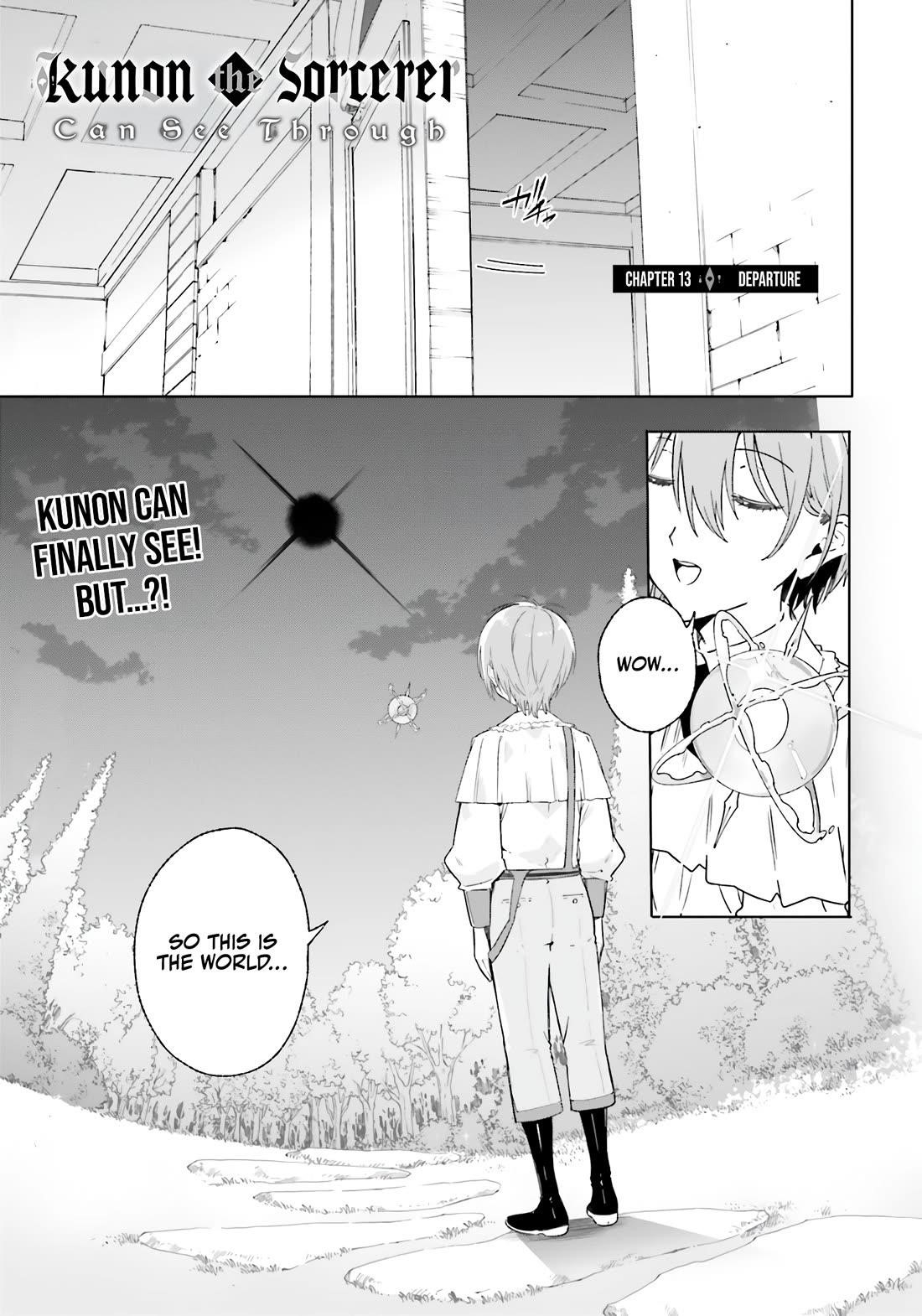 Kunon the Sorcerer Can See Through chapter 13 page 2