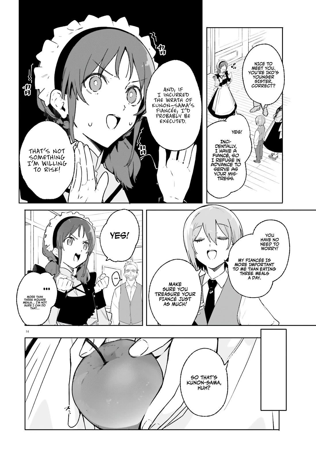 Kunon the Sorcerer Can See Through chapter 14 page 14