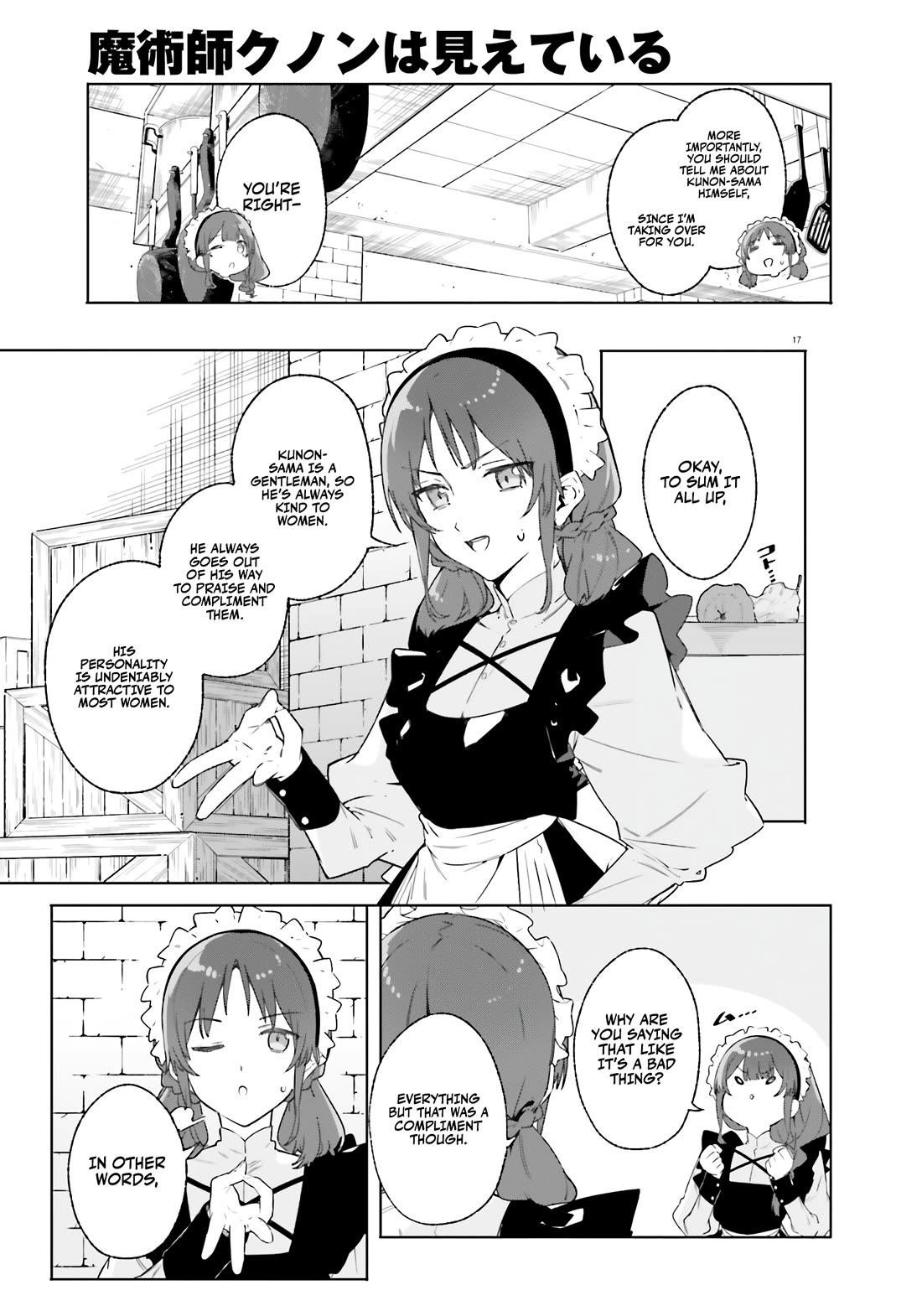 Kunon the Sorcerer Can See Through chapter 14 page 17