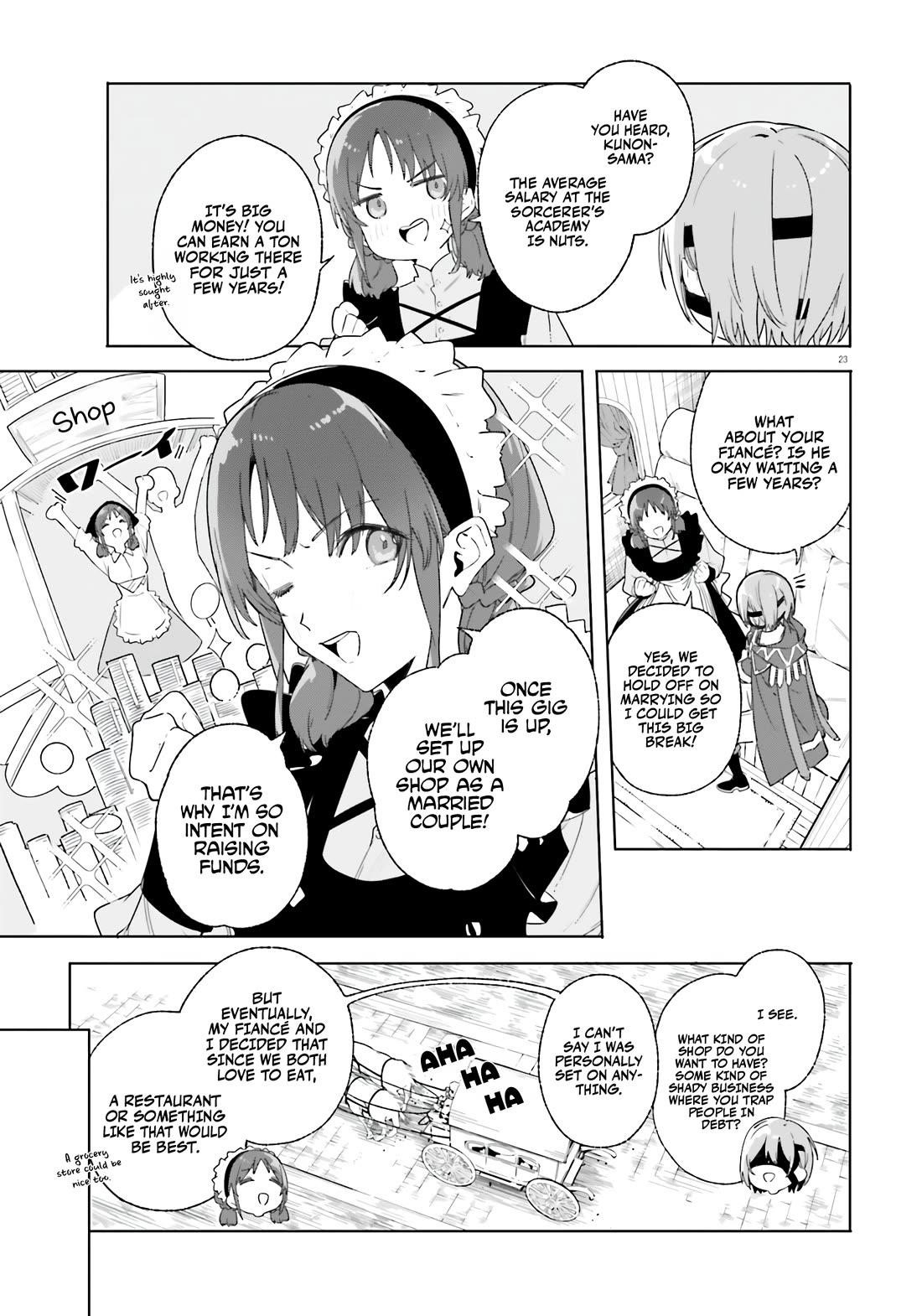 Kunon the Sorcerer Can See Through chapter 14 page 23