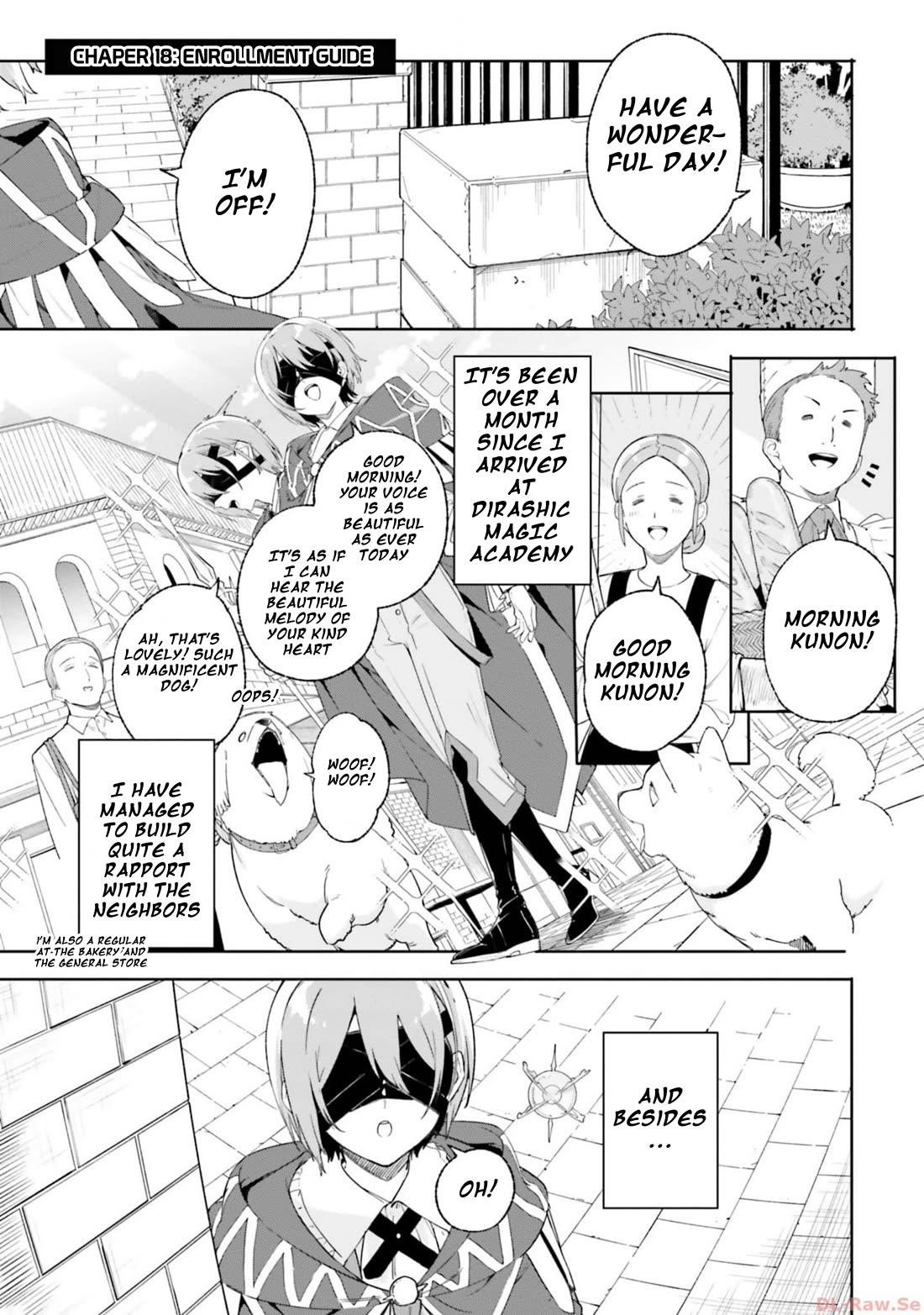 Kunon the Sorcerer Can See Through chapter 18 page 1