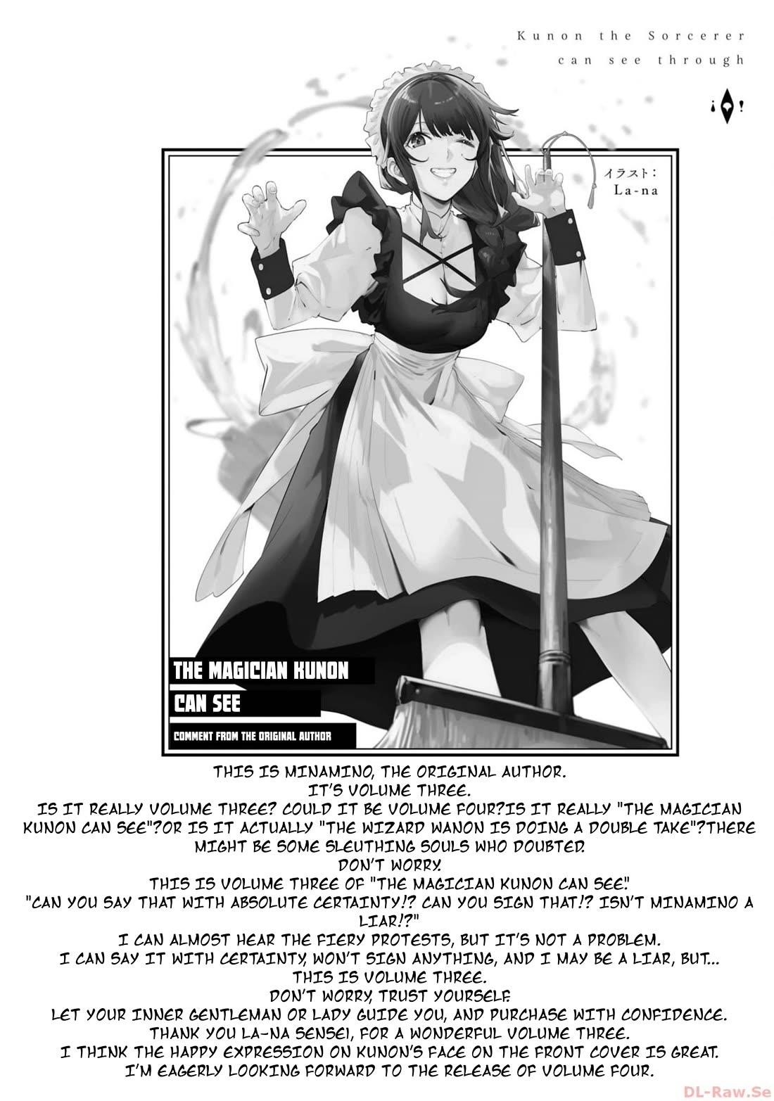 Kunon the Sorcerer Can See Through chapter 19 page 34