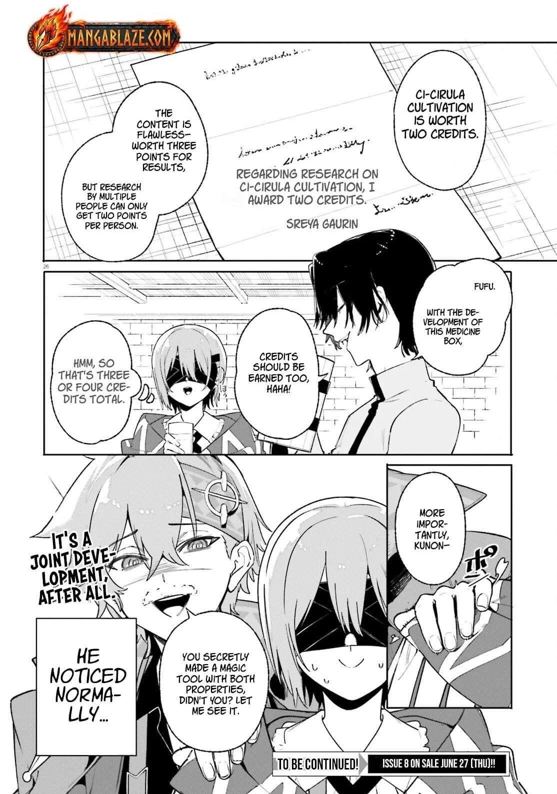 Kunon the Sorcerer Can See Through chapter 26 page 27