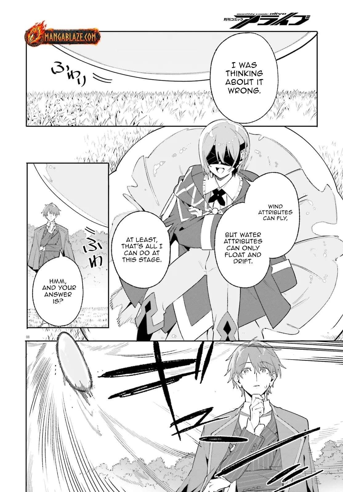Kunon the Sorcerer Can See Through chapter 27.1 page 8