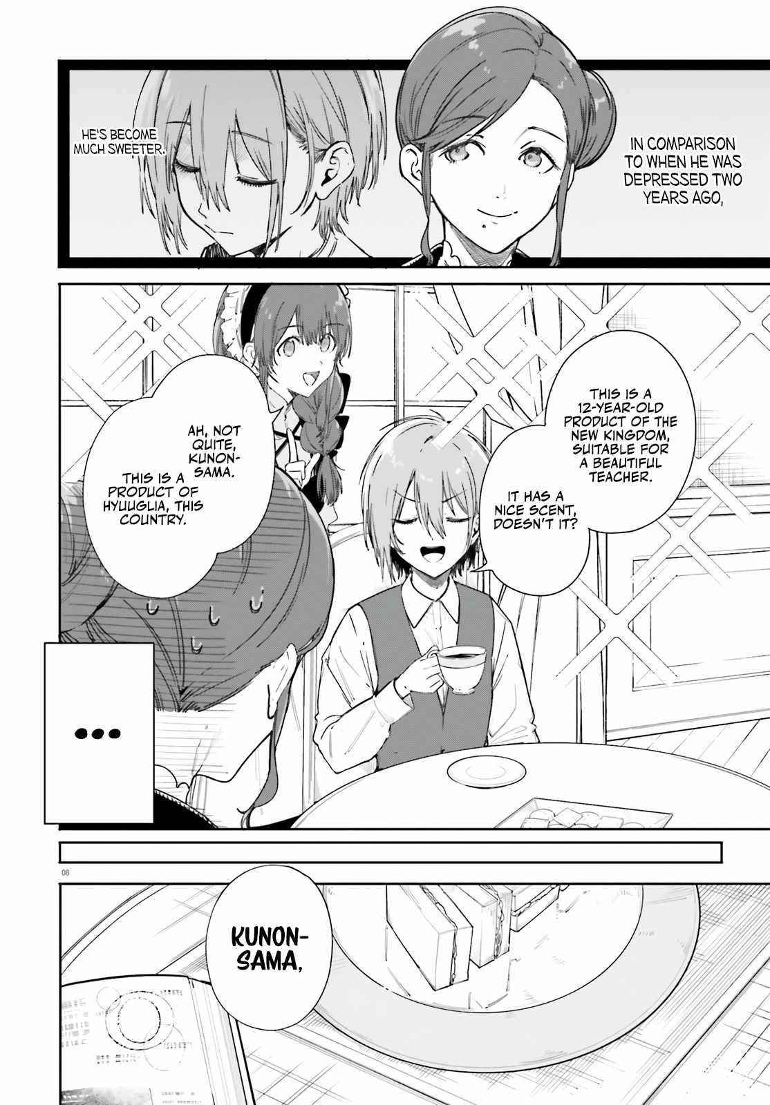 Kunon the Sorcerer Can See Through chapter 3 page 8