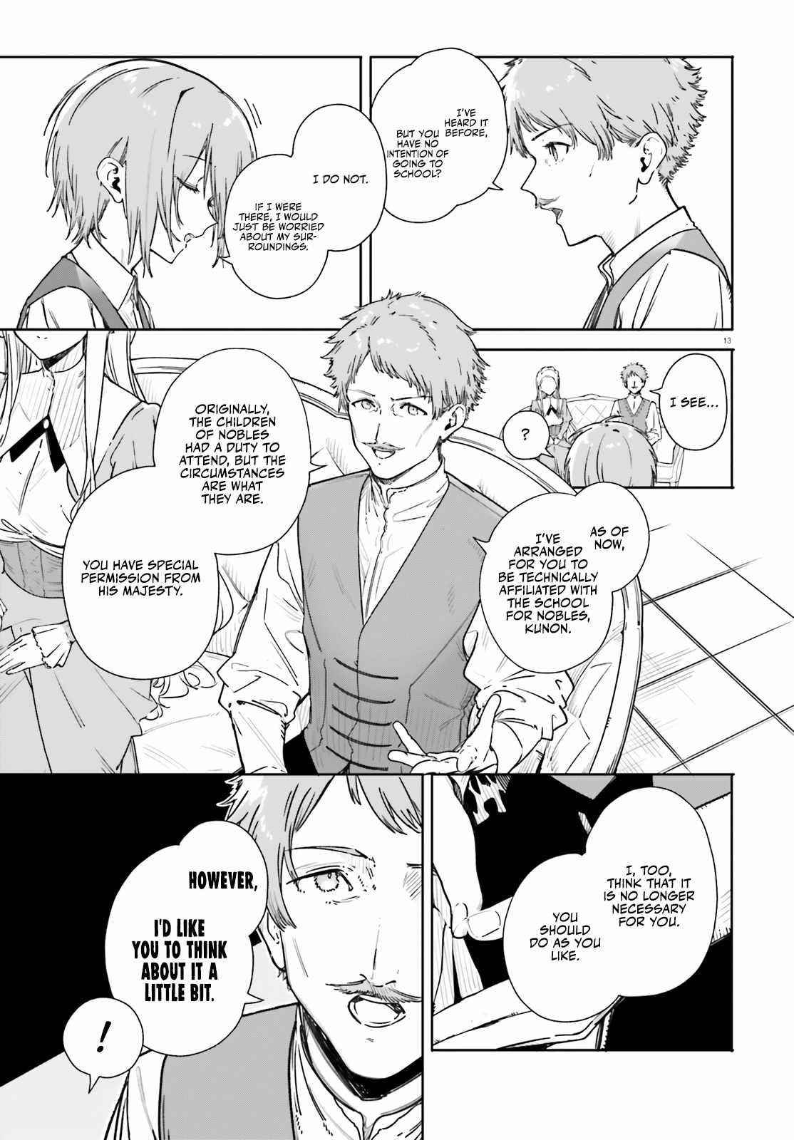 Kunon the Sorcerer Can See Through chapter 3 page 13