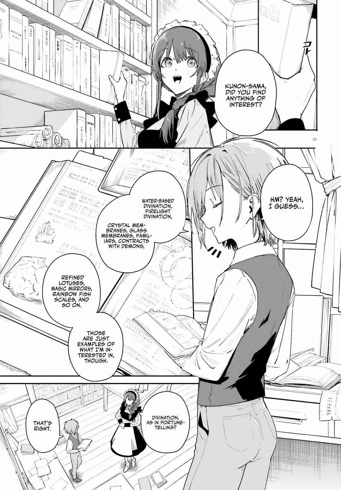 Kunon the Sorcerer Can See Through chapter 3 page 3