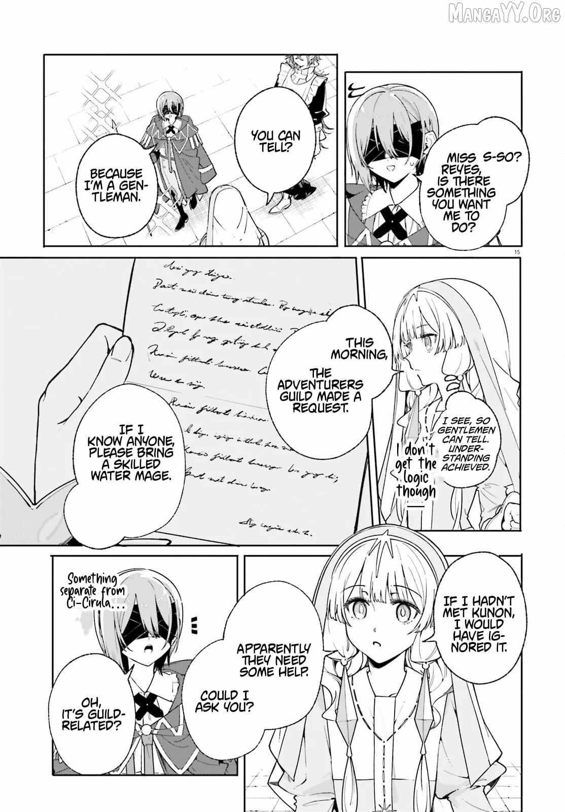 Kunon the Sorcerer Can See Through chapter 32.1 page 14