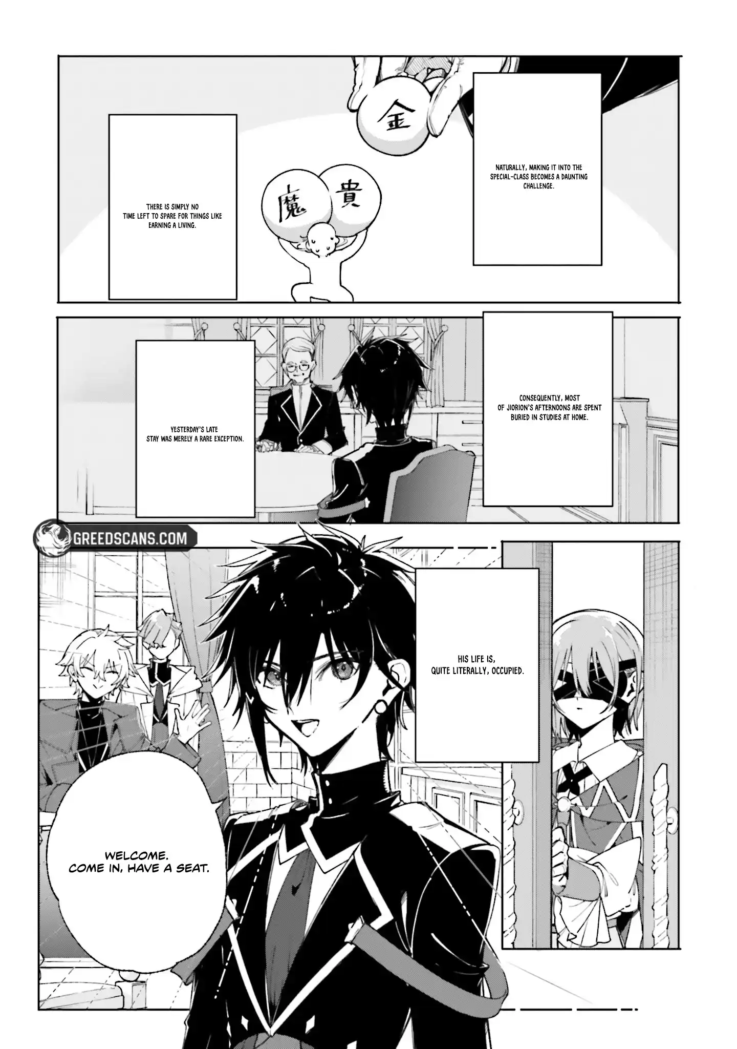 Kunon the Sorcerer Can See Through chapter 39.1 page 2