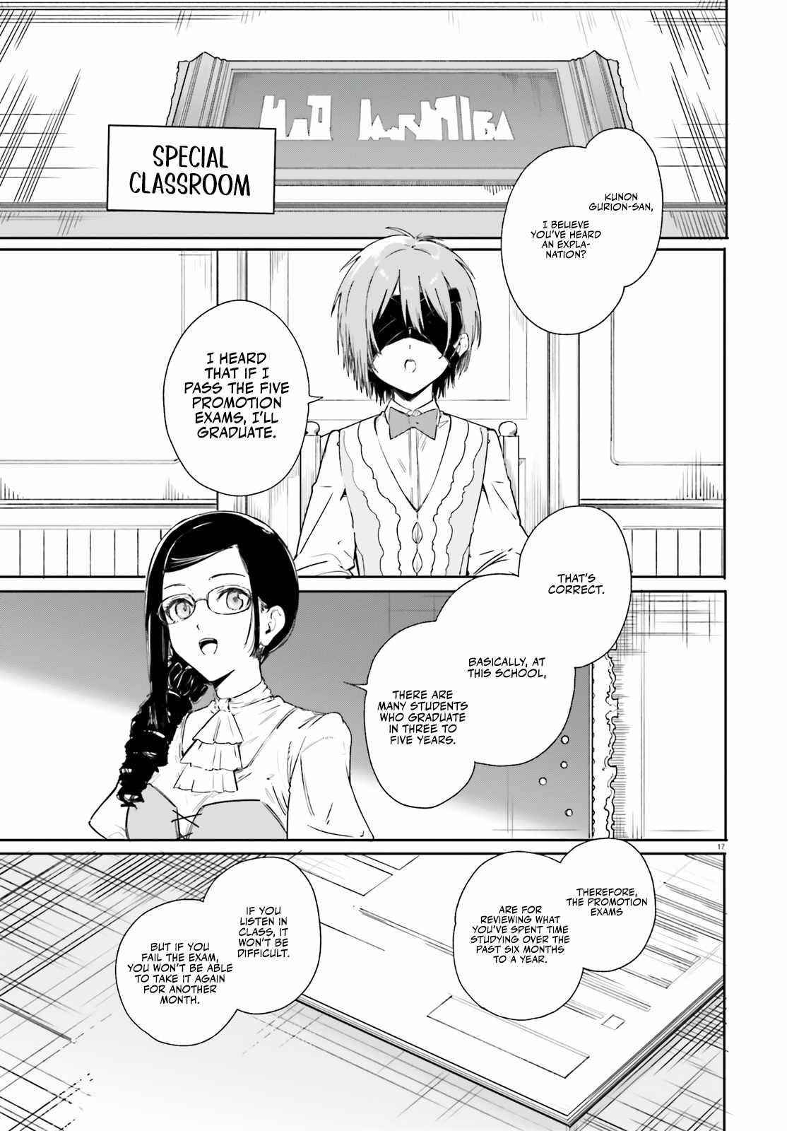 Kunon the Sorcerer Can See Through chapter 4 page 17