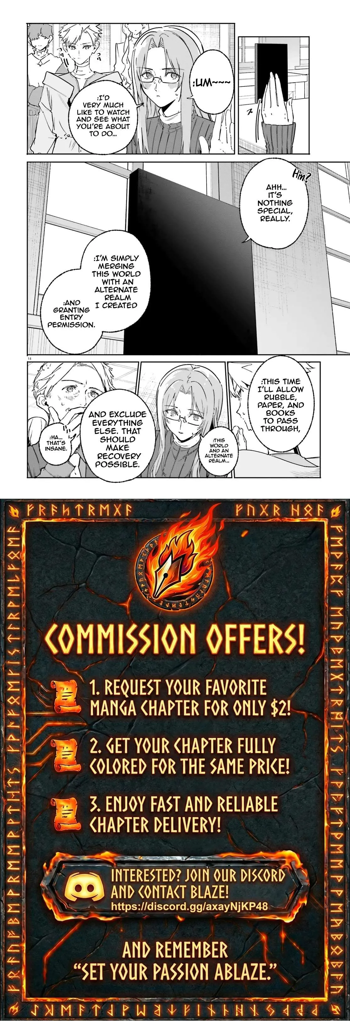 Kunon the Sorcerer Can See Through chapter 49.1 page 14