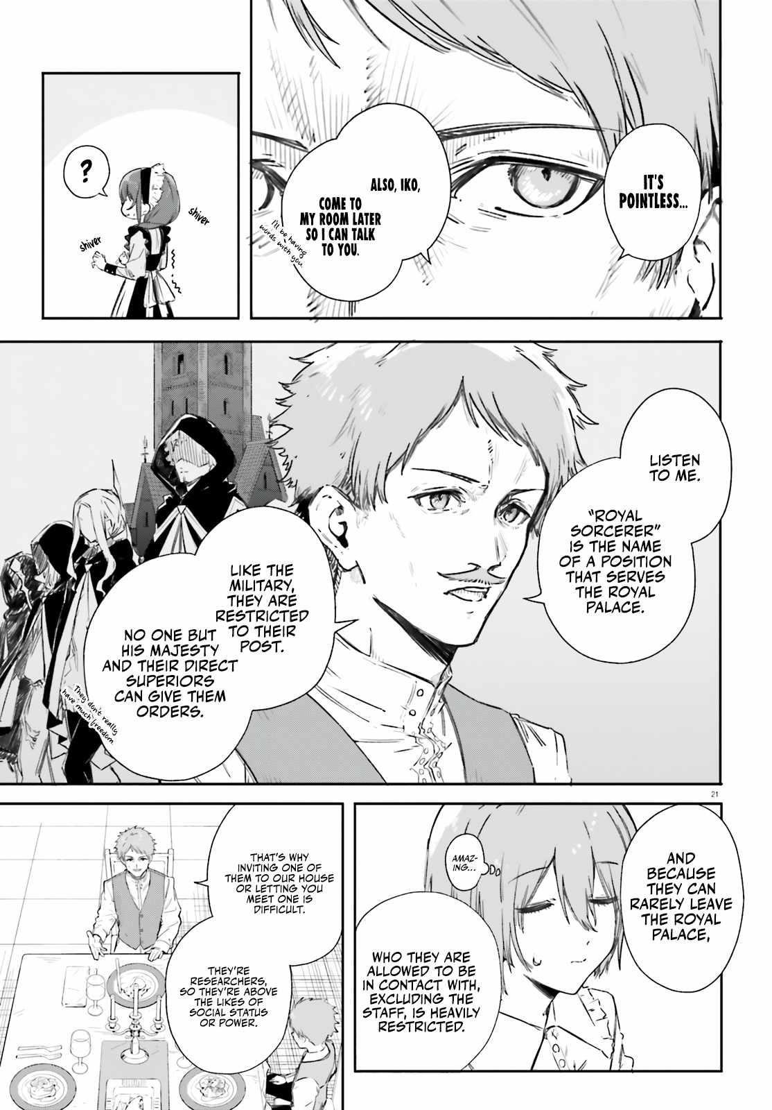 Kunon the Sorcerer Can See Through chapter 6 page 21