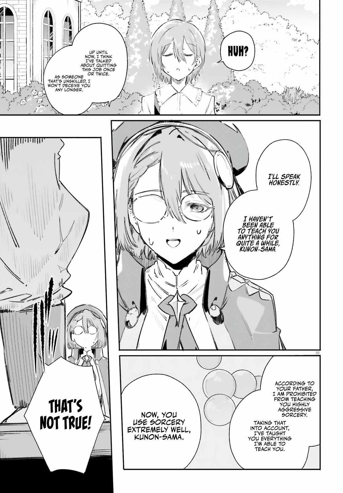 Kunon the Sorcerer Can See Through chapter 6 page 3