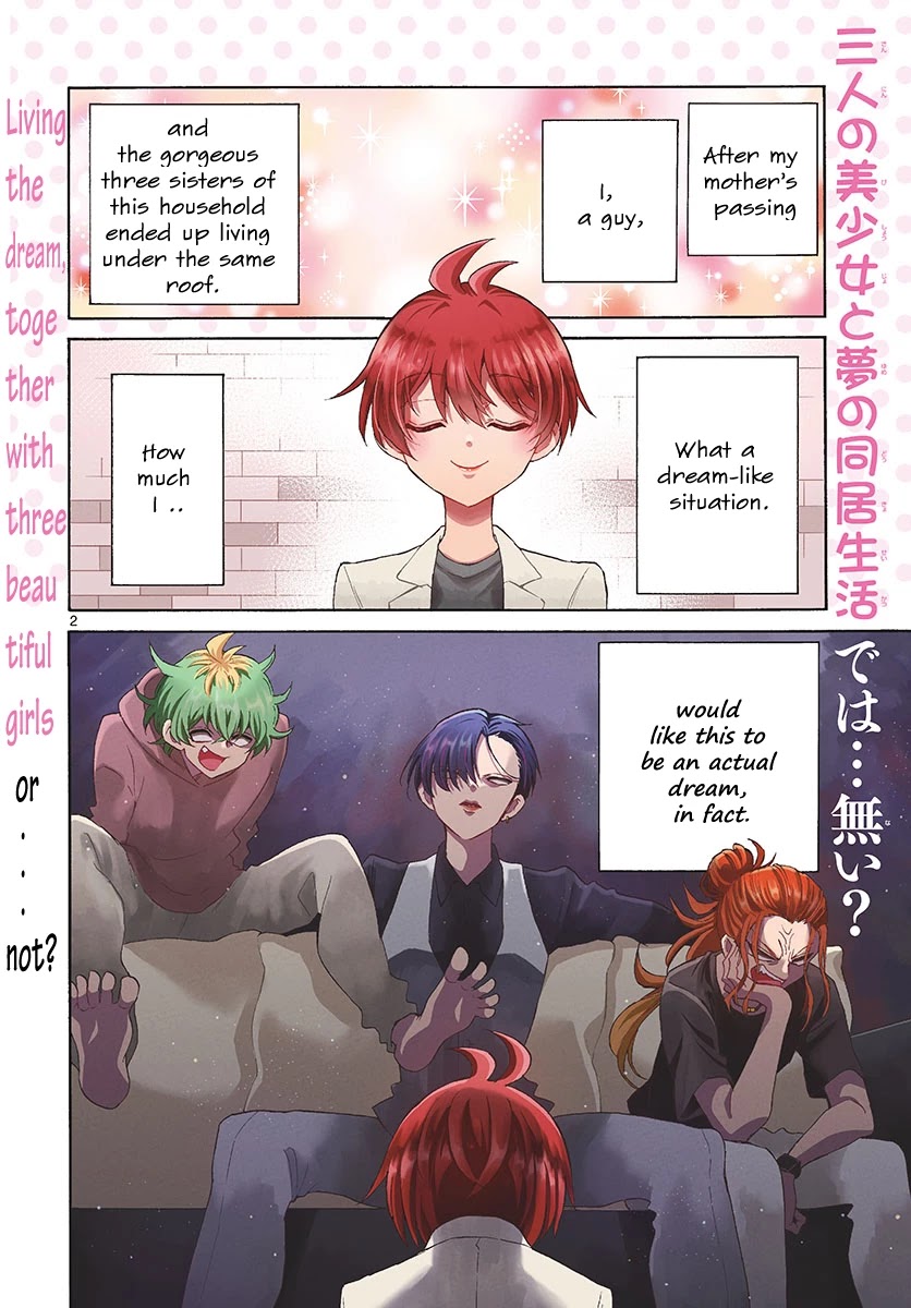 Mikadono Sanshimai wa Angai, Choroi. chapter 2 page 2