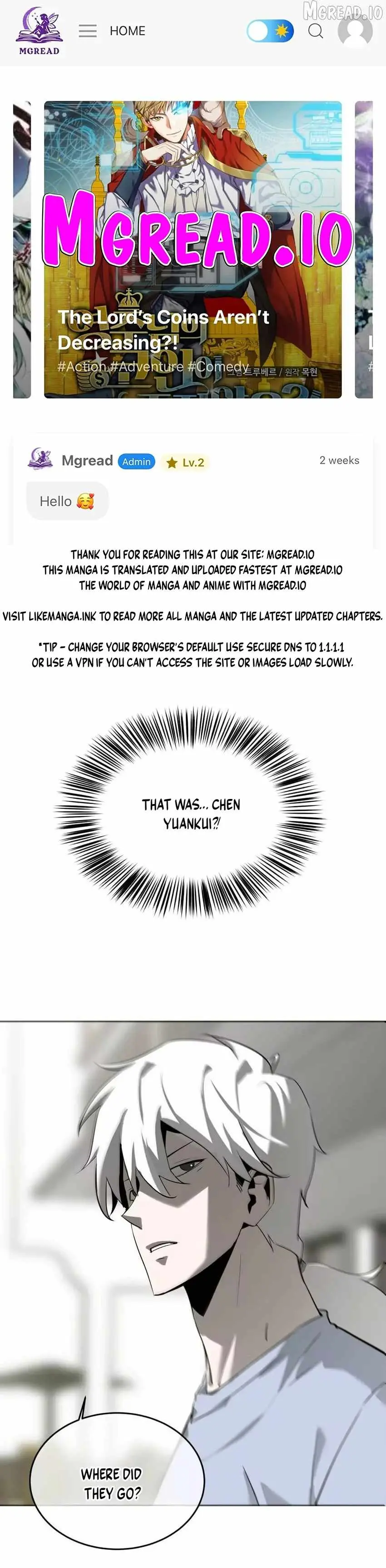 Spectres chapter 37 page 1