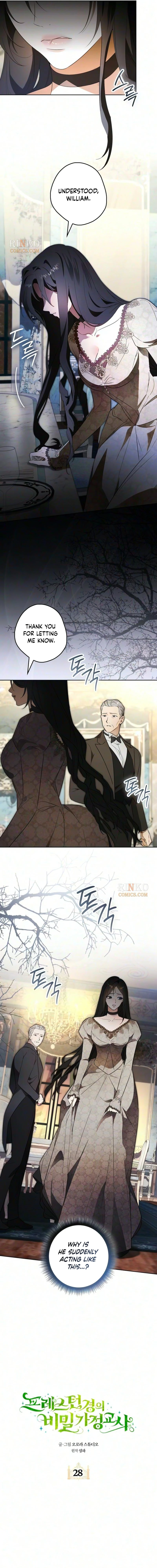The Secret Tutor of Lord Preston chapter 28 page 8