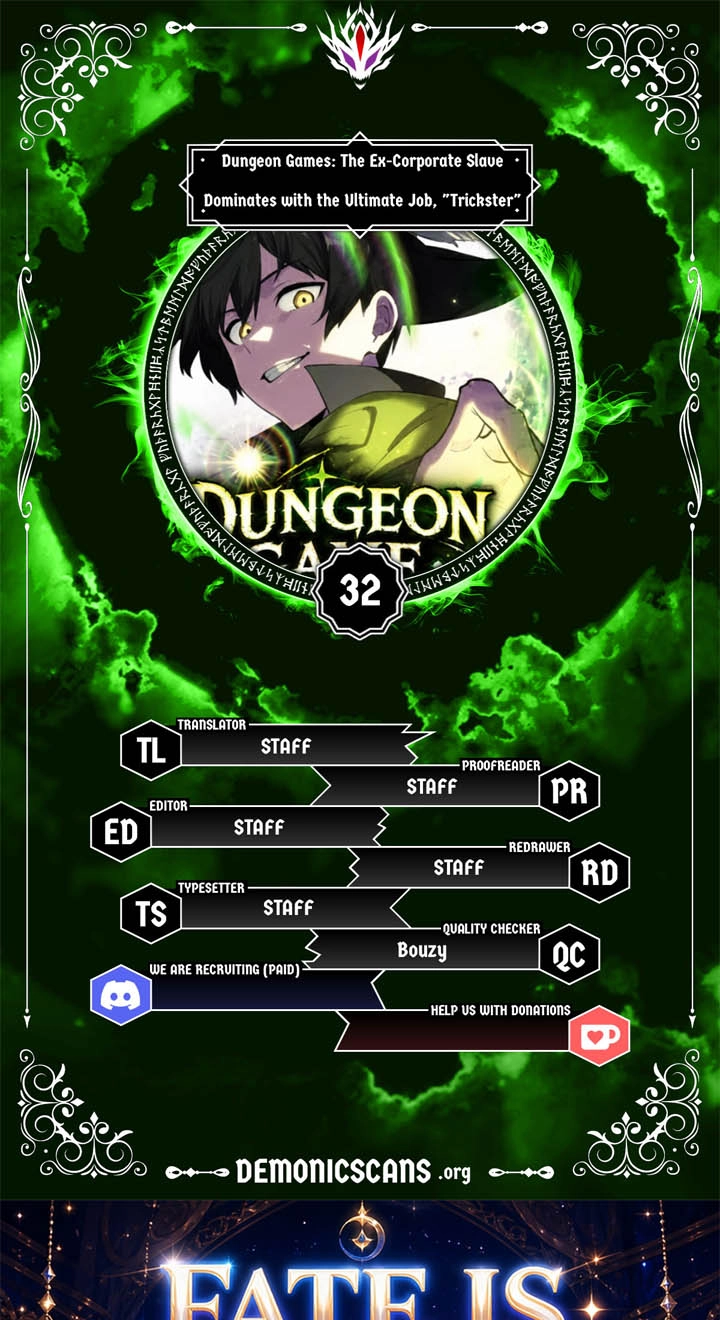 Dungeon Game: Former Corporate Drone Becomes OP ’Jester chapter 32 page 1