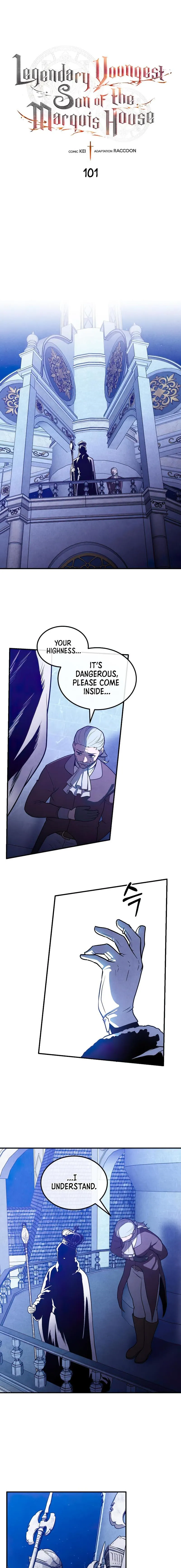 Legendary Youngest Son of the Marquis House chapter 101 page 1