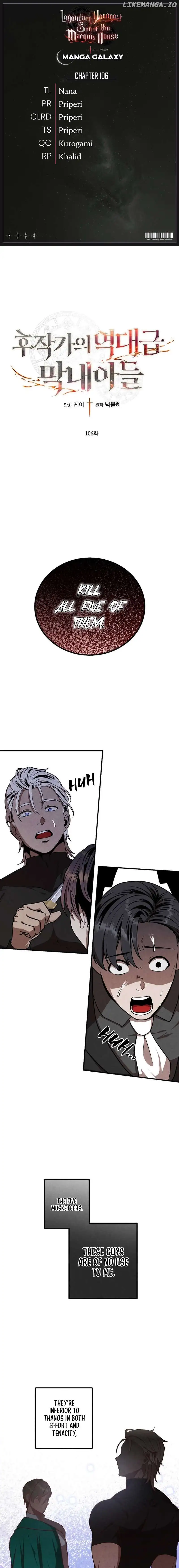 Legendary Youngest Son of the Marquis House chapter 106 page 1