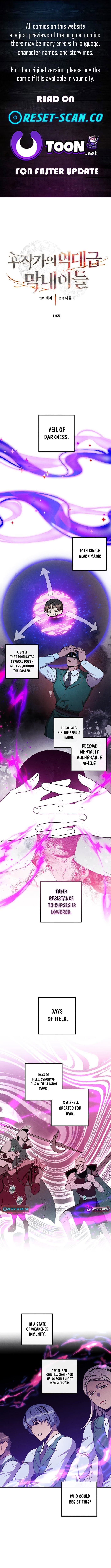 Legendary Youngest Son of the Marquis House chapter 136 page 1
