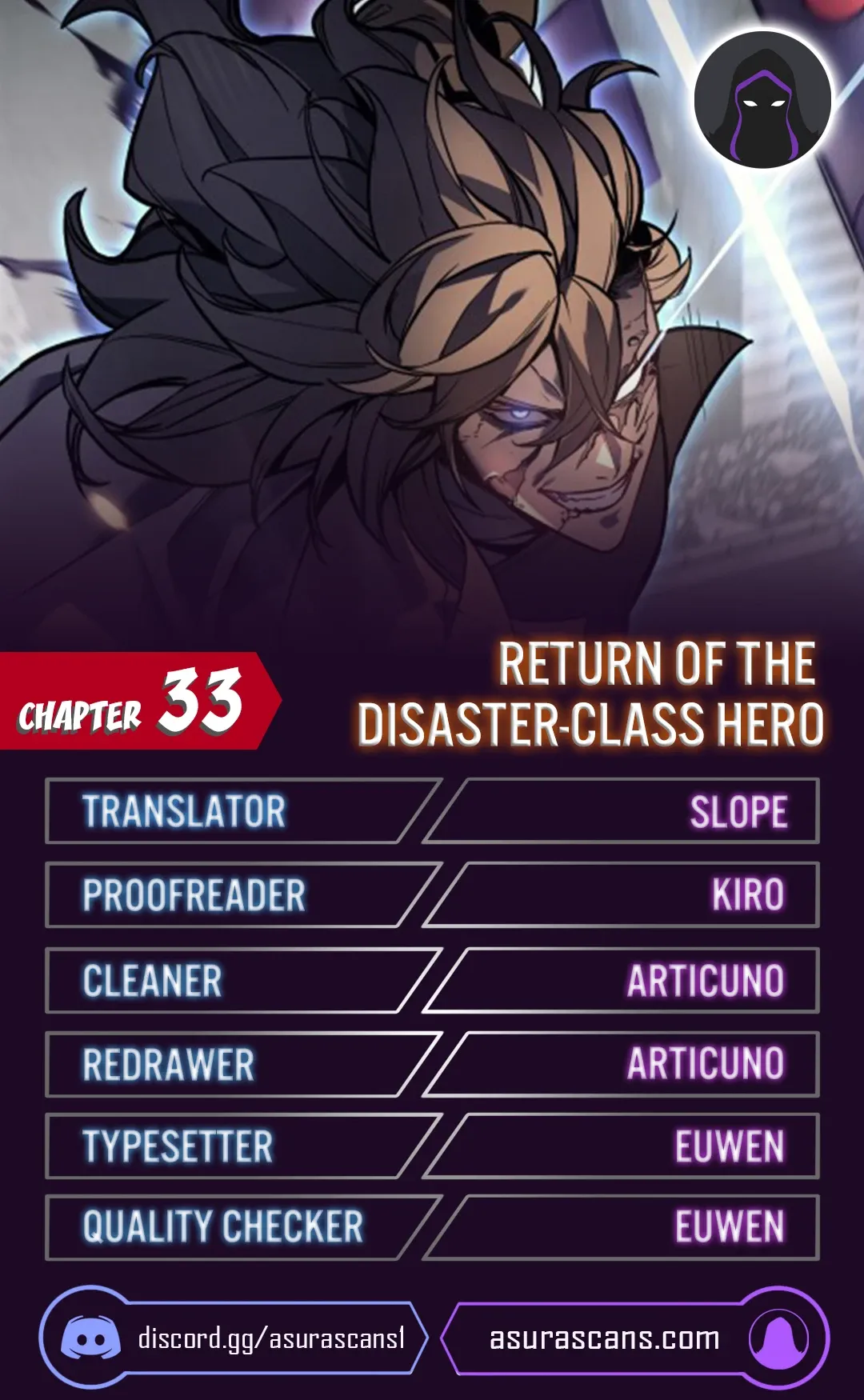 Return of the Disaster-Class Hero chapter 33 page 1