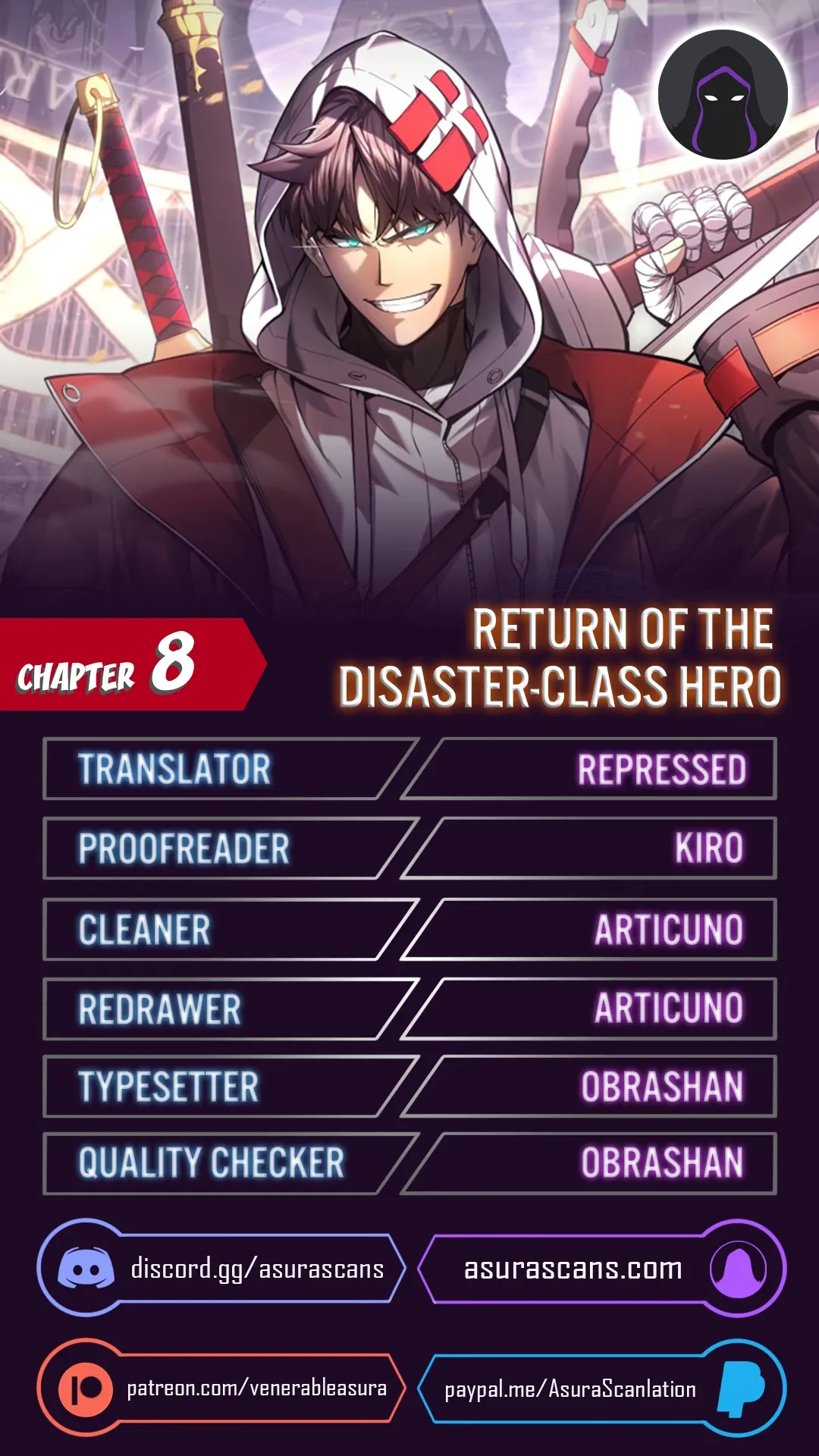 Return of the Disaster-Class Hero chapter 8 page 1