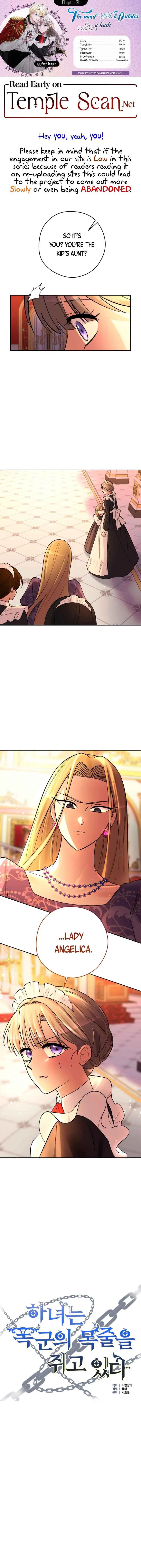 The Maid With A Dictator On A Leash chapter 21 page 1