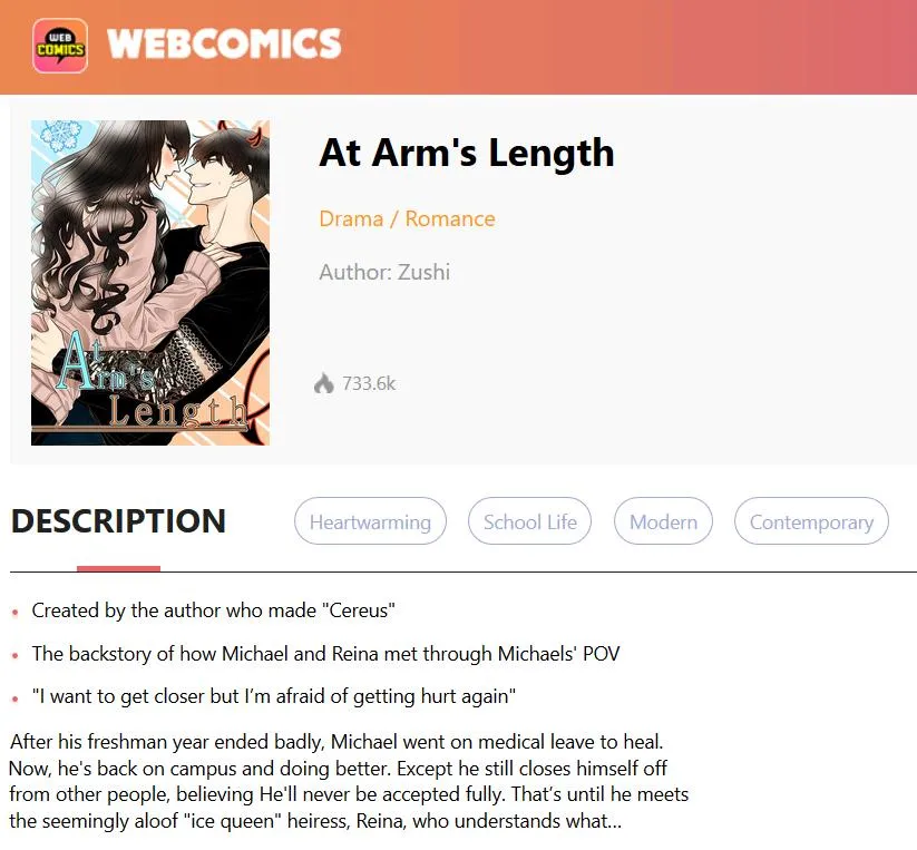 At Arm’s Length chapter 0 page 3