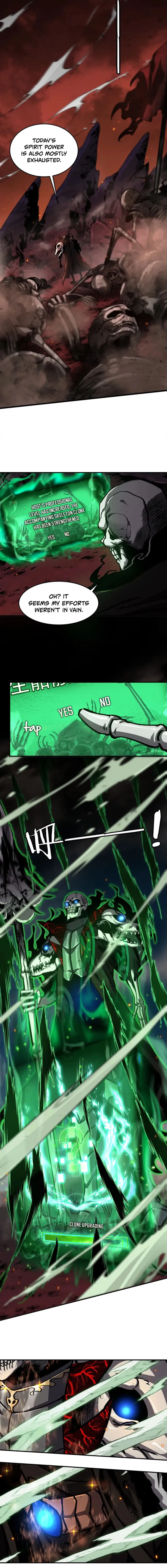Becoming Necromancer God Through a Skeleton Clone chapter 4 page 3