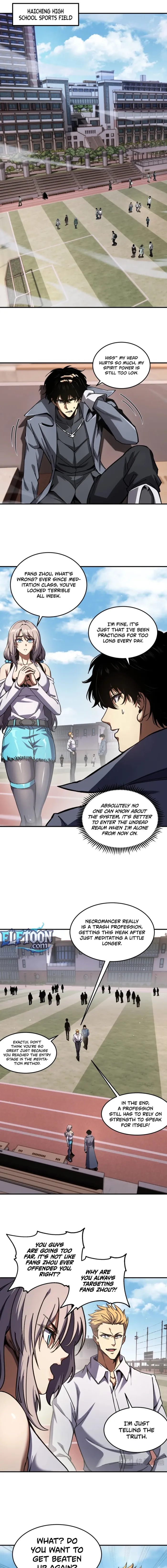 Becoming Necromancer God Through a Skeleton Clone chapter 4 page 4
