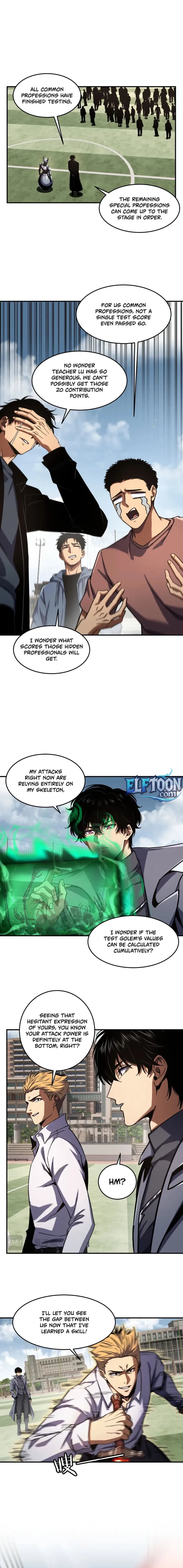 Becoming Necromancer God Through a Skeleton Clone chapter 4 page 8