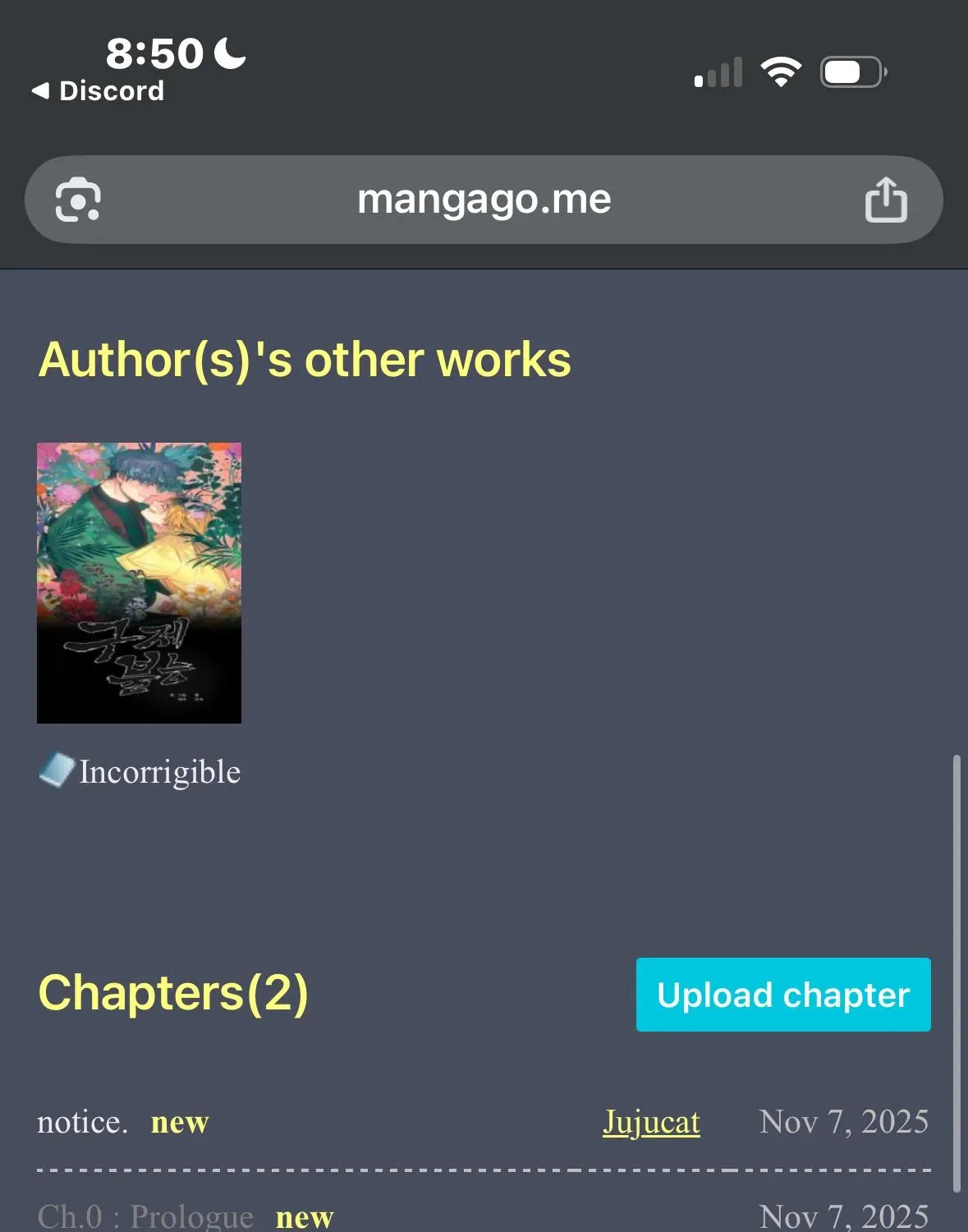 You Are My World chapter 9.1 page 2