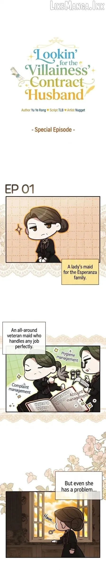 Looking For The Villainess’s Contract Husband chapter 23.5 page 1