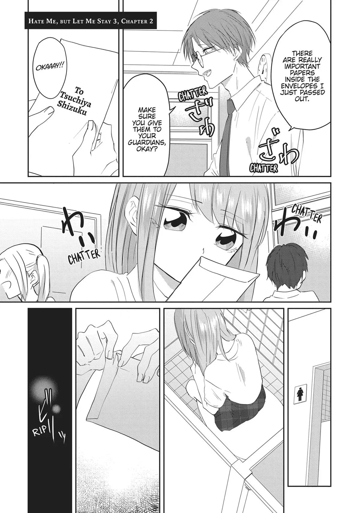 Hate Me, but Let Me Stay chapter 14 page 1