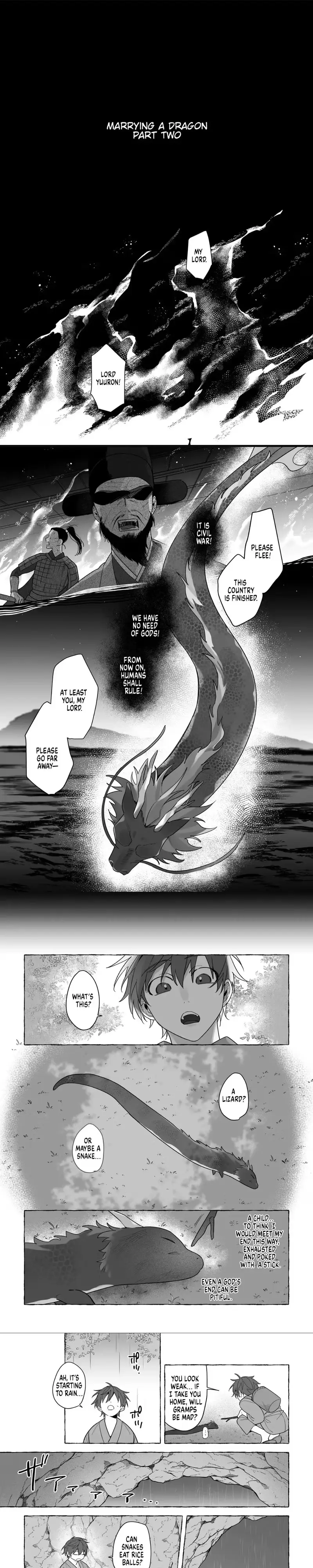 Betrothed to a Dragon chapter 4 page 1