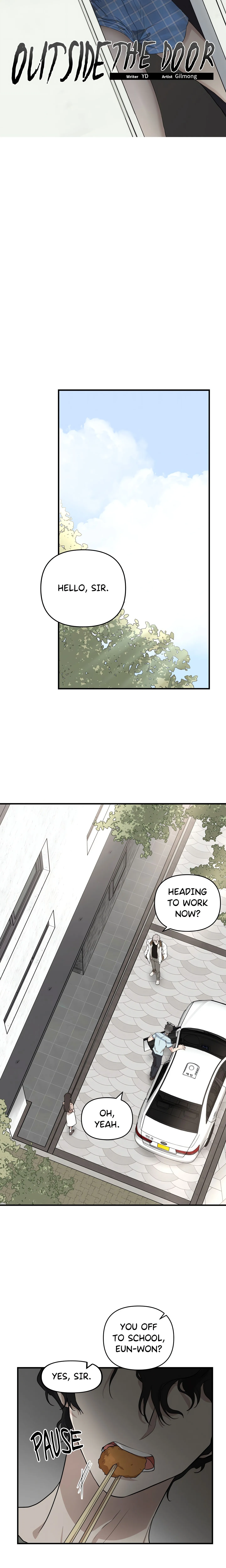 Outside the Door chapter 1 page 4