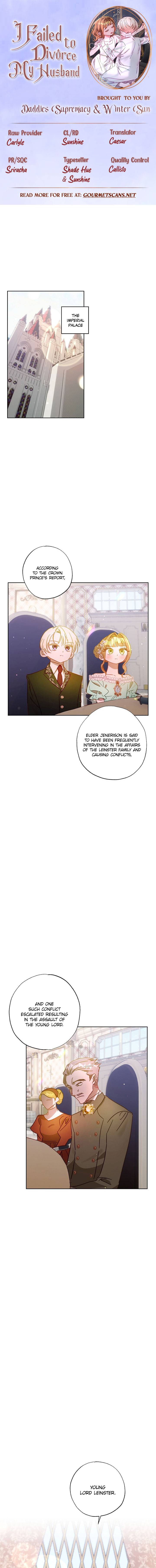I Failed to Divorce My Husband chapter 28 page 1